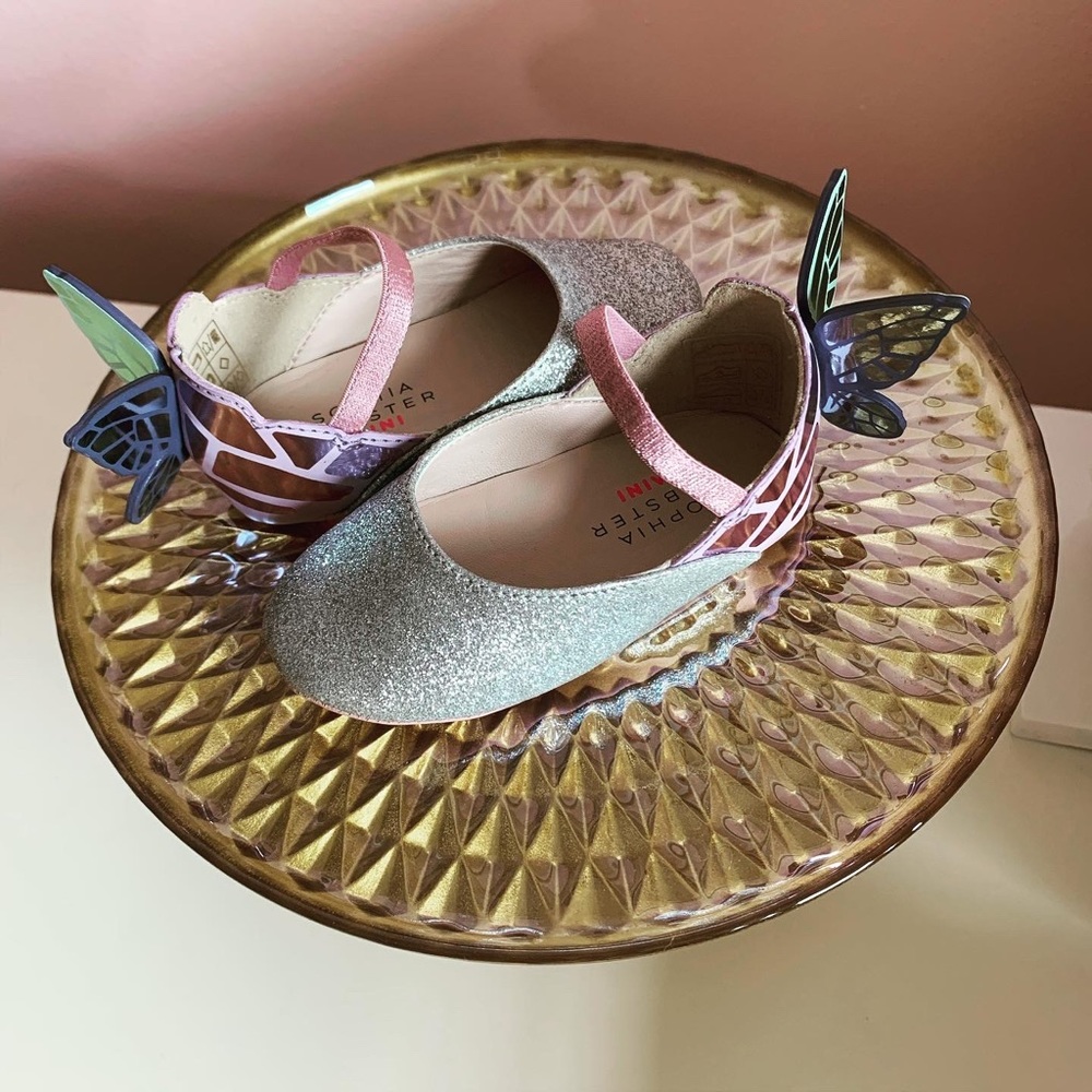 Sophia Webster Mini wing shoes size 18/19